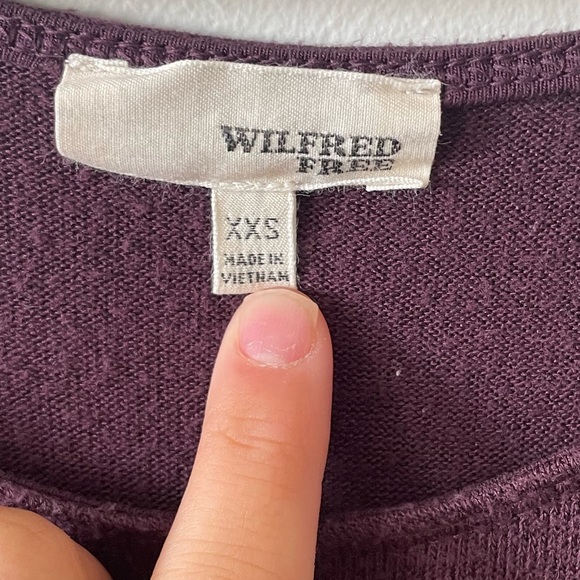 Plum t-shirt dress - Picture 2 of 3